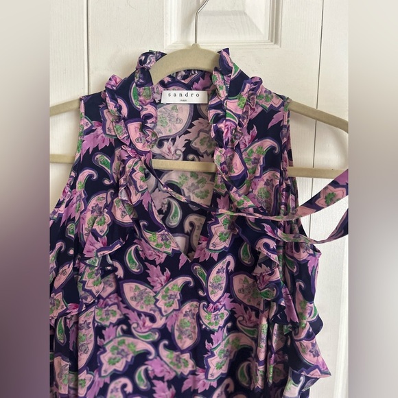 Sandro 100% silk dress - Picture 11 of 15